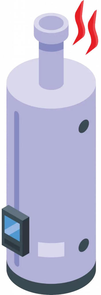 hot water heater illustration